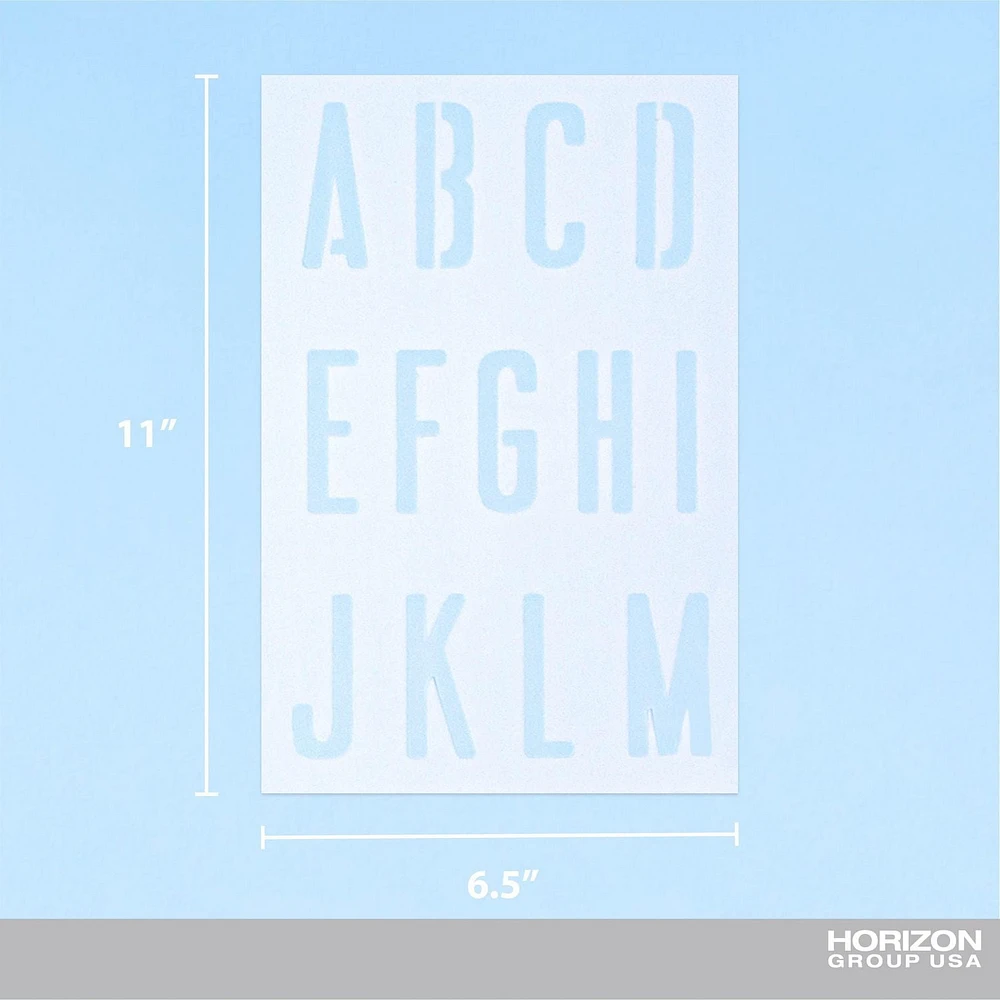 On the Surface Alphabet Stencils & Christmas Stencils with Adhesive Gemstones