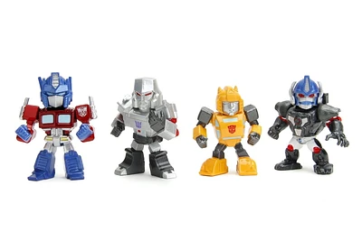 Jada Toys 2.5" Metal Figurine Paquet De 4 - Transformers