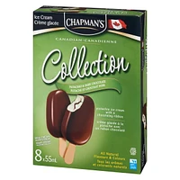 Chapman's Canadian Collection Pistachio & Dark Chocolate Ice Cream Bar, 8 x 55mL