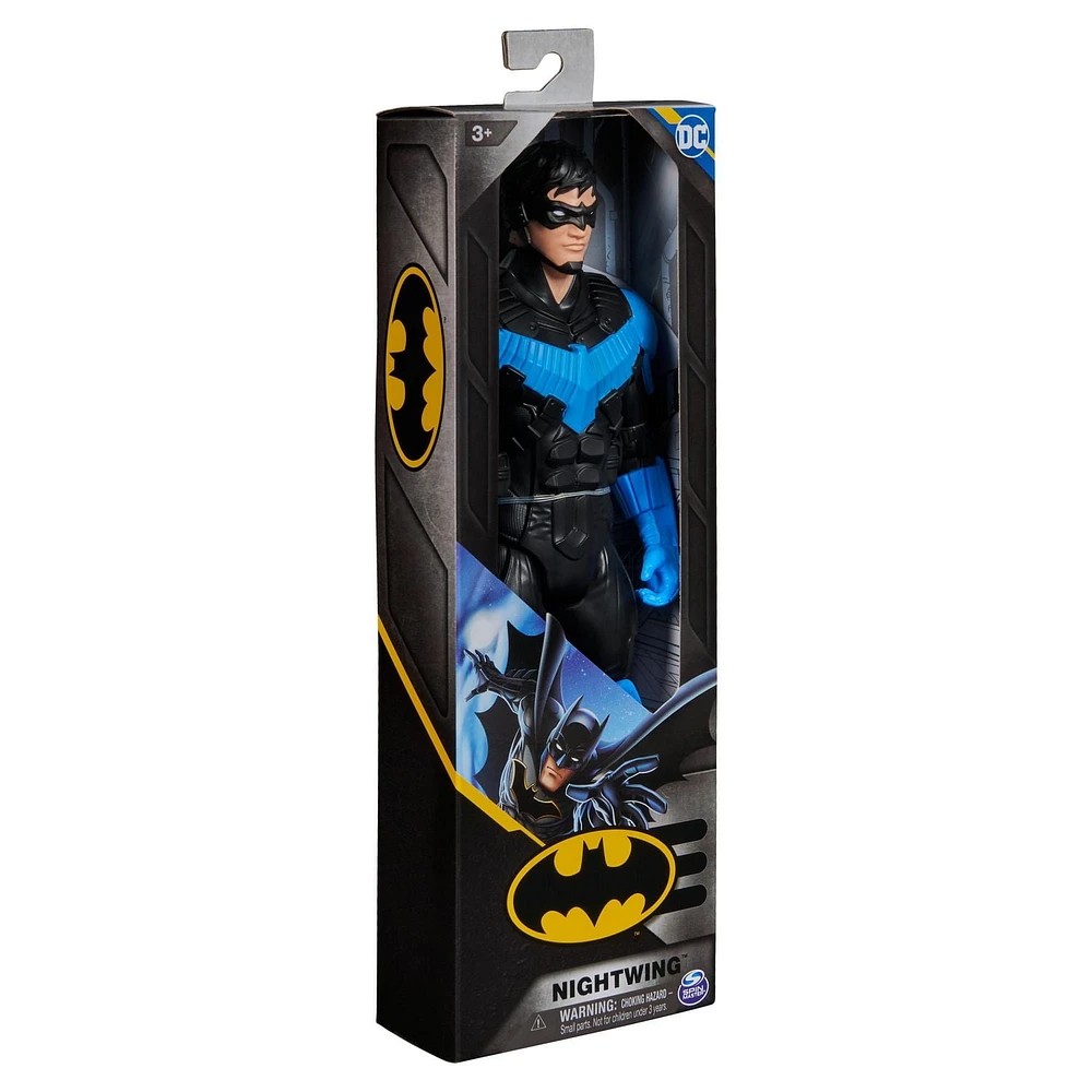 DC Comics, Figurine articulée Nightwing, 30 cm, jouets pour garçons et filles, à partir de 3 ans