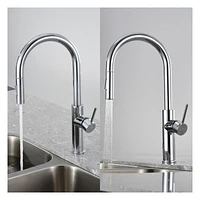 Le robinet de cuisine à bec rétractable d'akuaplus®, ABA