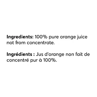 Orange Juice No Pulp, Not from Concentrate, 1.5 L