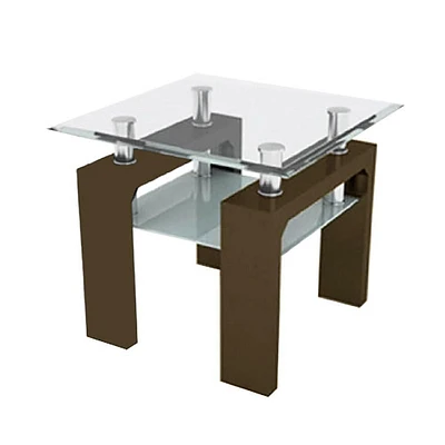 Table de bout nano canadienne Cappuccino