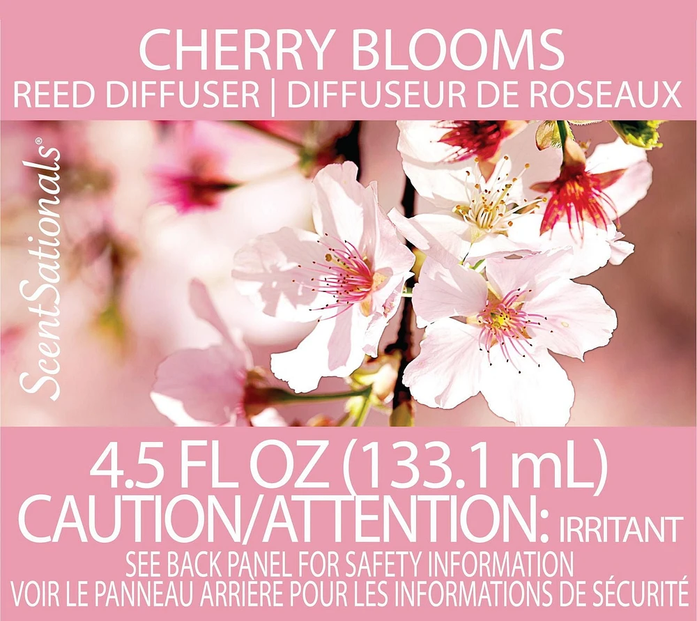 Diffuseur de roseaux ScentSationals - Fleurs de cerisier AGE: 4+