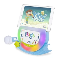Singing Machine Kids Portable Shooting Star Sing-Along Speaker, with pre-recorded songs, sound effects.