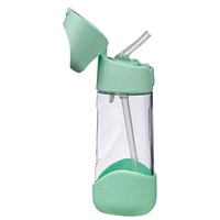 b.box - 15oz Tritan Straw Bottle: Modern Water Bottle with Flip Straw for Toddlers & Kids. Spill Proof, Leak Proof, BPA Free. Great for School/Daycare or Next Step after Sippy Cups