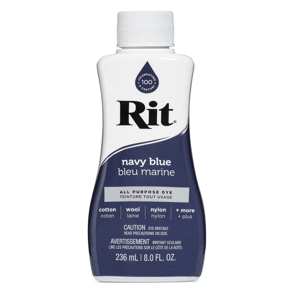 RIT Teinture liquide tout usage 236 ml (8 fois