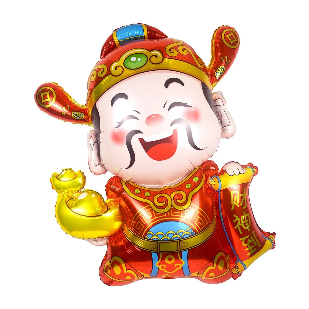 Giant God of Fortune Foil Balloon