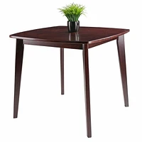 Winsome Table Pauline fini Noyer