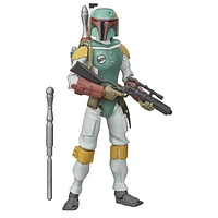 Star Wars Galaxy of Adventures - Figurine articulée Boba Fett de 12,5 cm avec projectile, jouet pour enfants, à partir de 4 ans