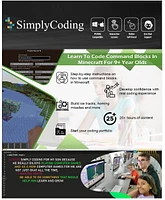 Coding for Kids - Learn to Code Command Blocks in Minecraft Course Age 9+ [Digital Download]