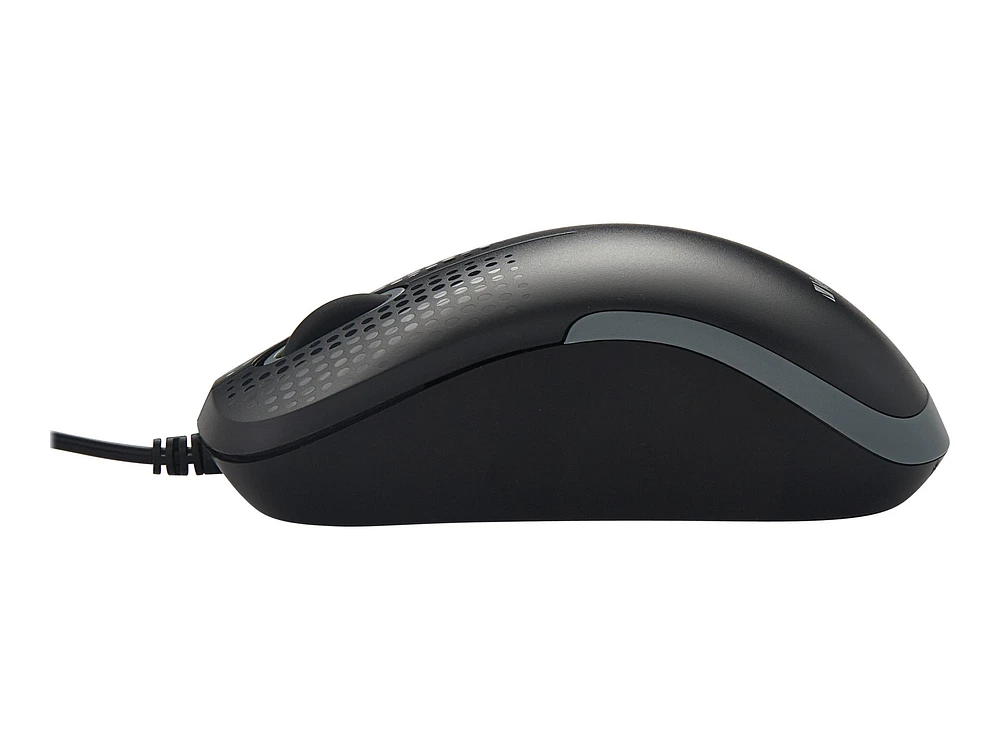 Verbatim Silent Corded Optical Mouse - Black 99790