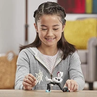 Marvel Spider-Man Bend and Flex  - Figurine flexible Ghost-Spider de 15 cm, incluant accessoire, pour enfants à partir de 6 ans
