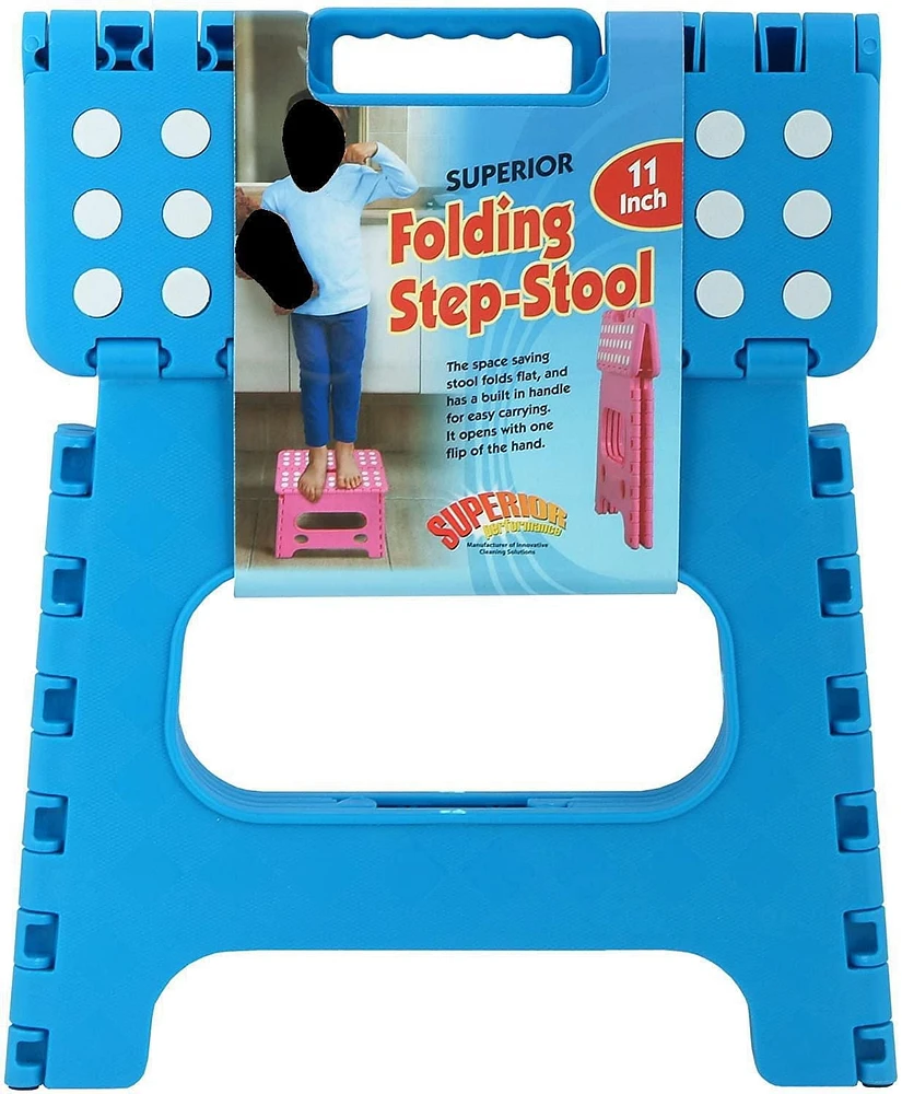 Tabouret pliant Superio - Bleu