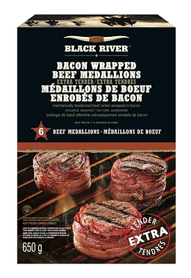 Médaillons de boeuf enrobés de bacon