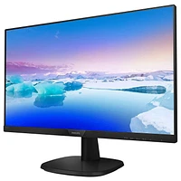 Philips 273V7QJAB 27" Frameless HD IPS Monitor, 1920 x 1080 Noir