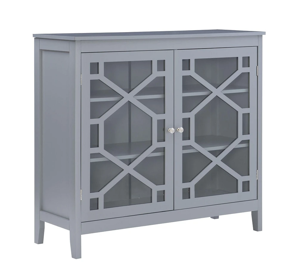 Grande armoire Ronan, gris