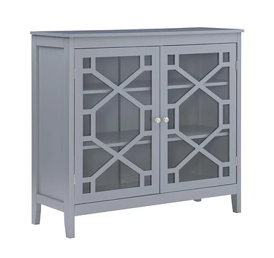 Grande armoire Ronan, gris