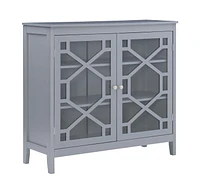Grande armoire Ronan, gris