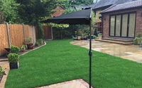 Demi parasol 9 pied