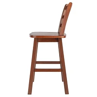 Tabouret de comptoir à dossier échelle Scalera