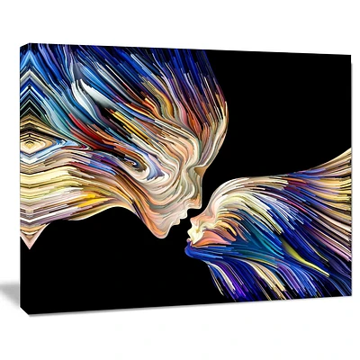 Impression sur toile « Metaphorical Mind Painting » Design Art