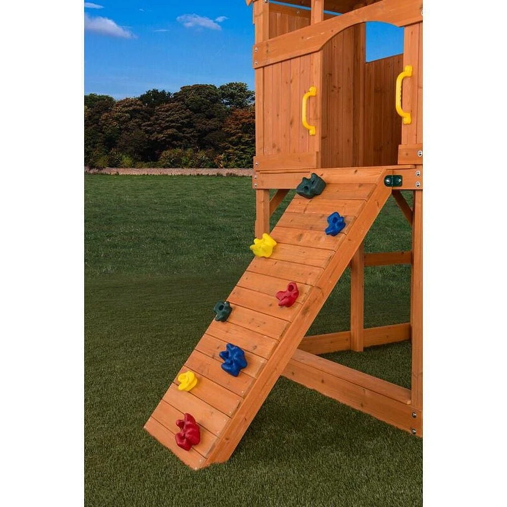 Creative Cedar Designs Lot de rochers d'escalade multicolores
