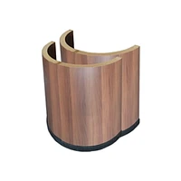 TABLE DE POKER OVALE 84'' SÉRIE SUPRÊME avec pattes en bois amovibles