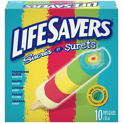 LIFESAVERS® Sweet Meets Sour Ice Pops 10 x 65 ml