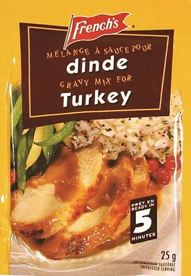 French'a mélange à sauce pour dinde