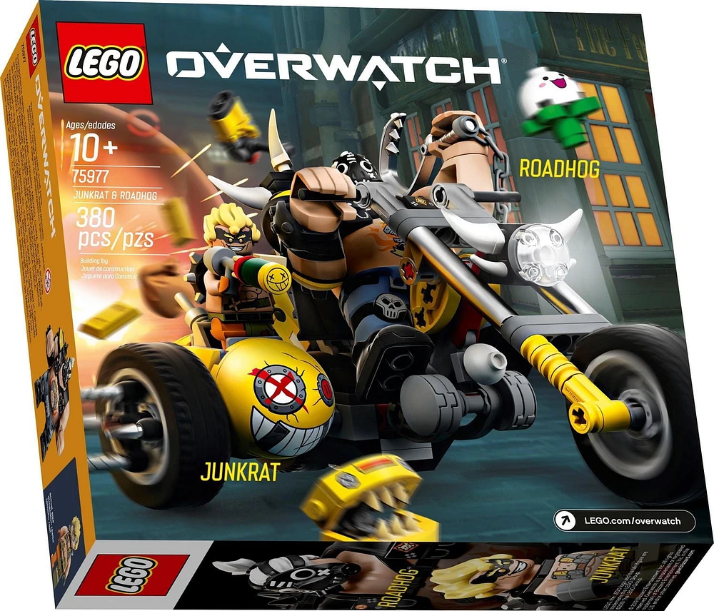 LEGO Overwatch Junkrat & Roadhog 75977 Toy Building Kit (380 Pieces)
