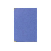 Journal Hilroy® À Bordure Dorée Bleue,7X10 Journal