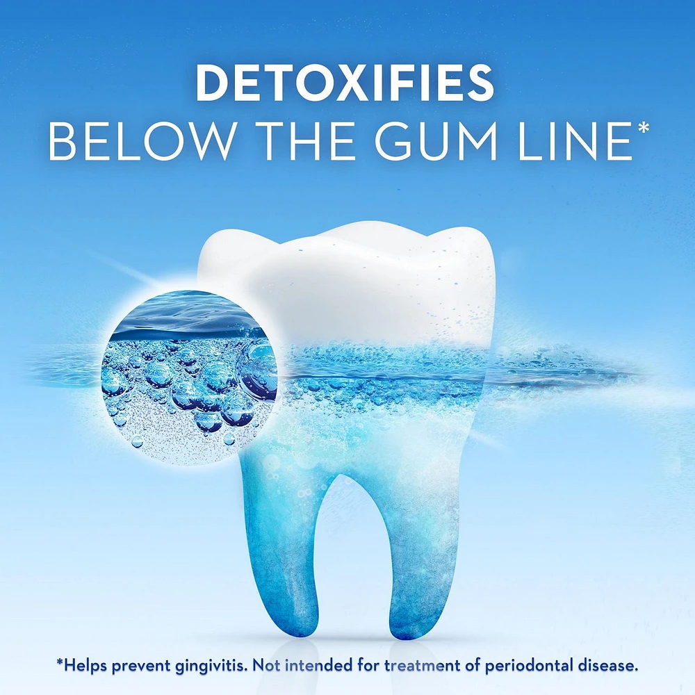 Dentifrice Crest Gum Detoxify Nettoyage en profondeur 110 mL