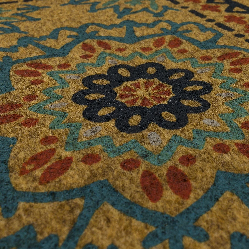 Tapis d’entrée Médaillon de Mohawk Home, 18 po x 30 po