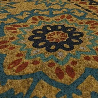 Tapis d’entrée Médaillon de Mohawk Home, 18 po x 30 po