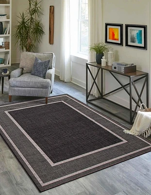Tapis Moderne ECARPET pour Salon, Salle à Manger et Chambre à Coucher Collection<br>Jute Natura