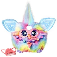 Furby Tie Dye, peluche interactive - Version anglaise À partir de 6 ans