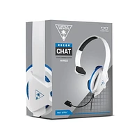 Turtle Beach® Recon Chat White Headset for PS4™ Pro, PS4™, and PS5™, PlayStation 4