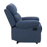 CorLiving Oren Manual Soft High Quality Fabric Recliner