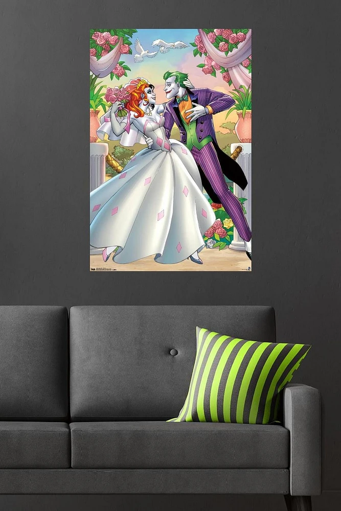 DC Comics Harley Quinn - Romance Wall Poster, 22.375" x 34"