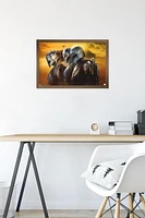 Star Wars: The Mandalorian Season 3 - Helmets Wall Poster, 22.375" x 34"