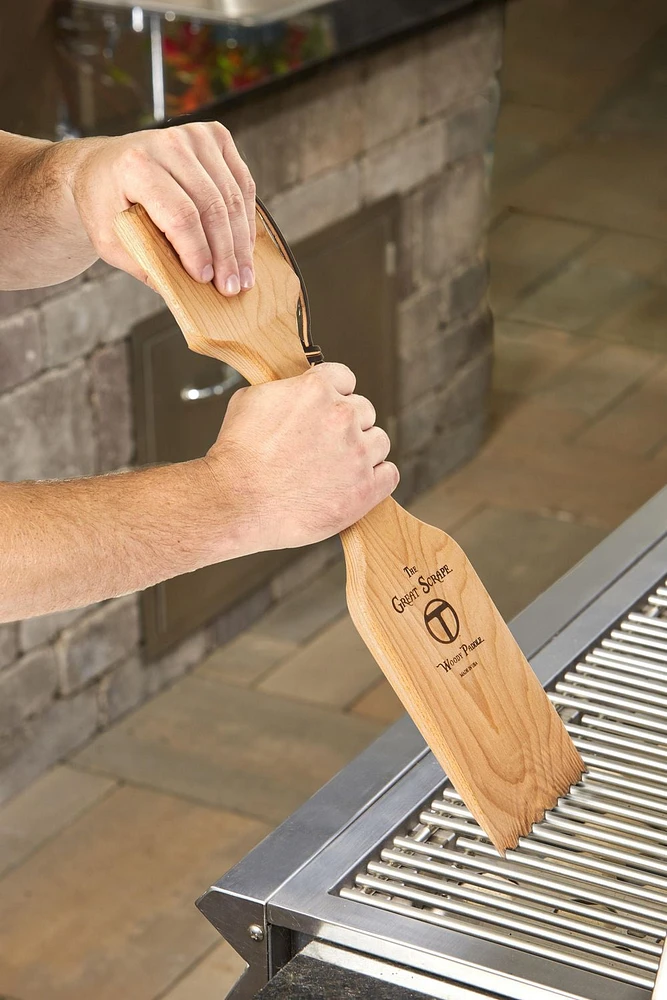 Great Scrape The Ultimate BBQ Cleaning Tool.