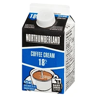 Northumberland 18% Coffee Cream, 473 mL