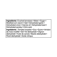 Great Value Garlic & Herb Pasta Sauce, 680 mL