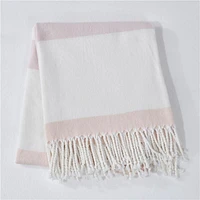 Jeté tissé en coton hometrends