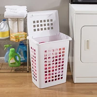 Panier à linge rectangulaire de Sterilite- blanc 1 pièce