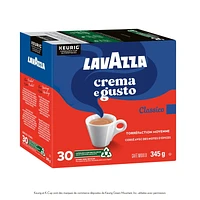 Lavazza Crema e Gusto, Medium Roast, K-Cup Coffee Pods, 30 Count