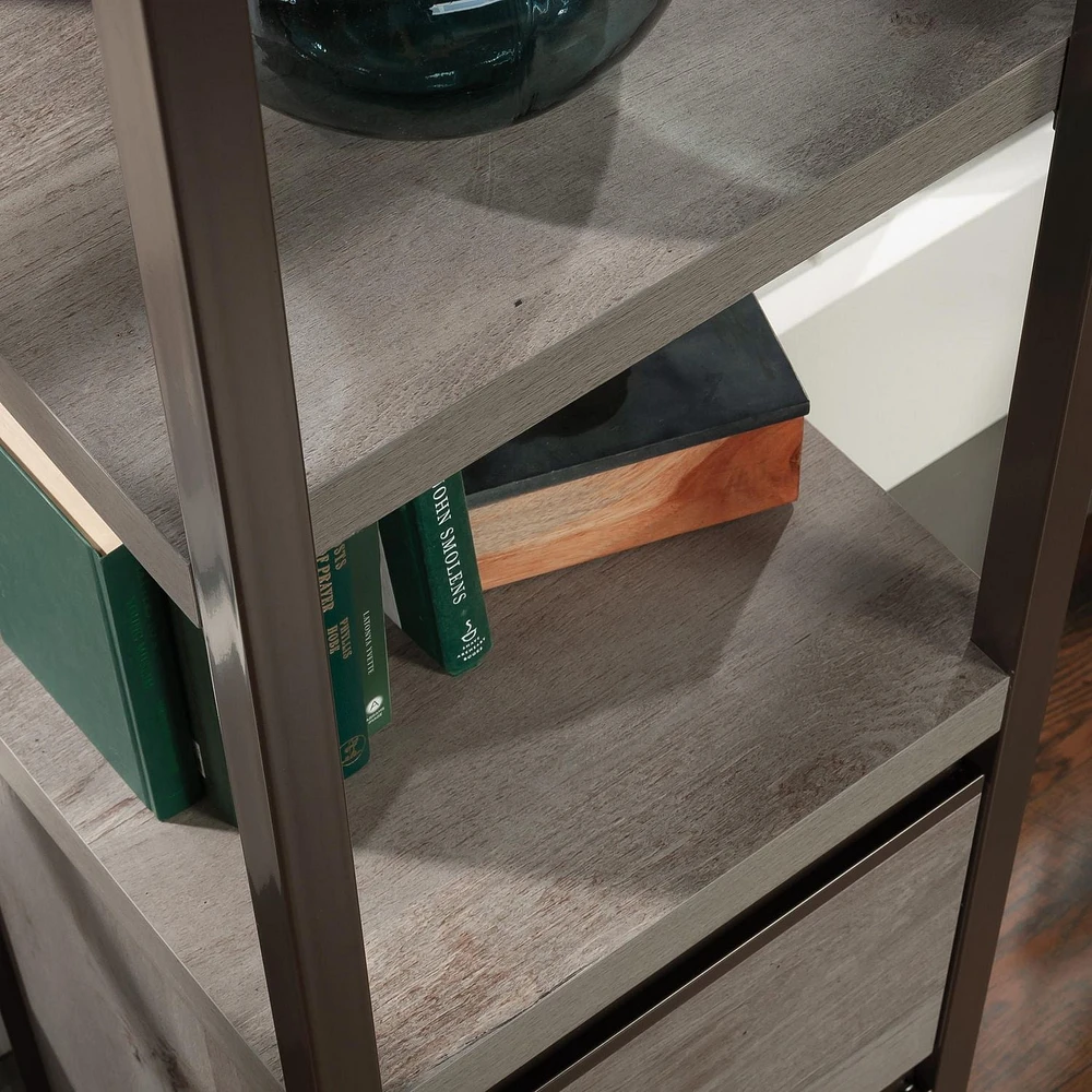 Sauder La Collection Manhattan Gate Tour de rangement, Finition Mystic Oak, 429253