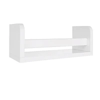 Book Nook Kids Multi-Cubby Storage Bench with 2 Bonus 10" Bookshelves