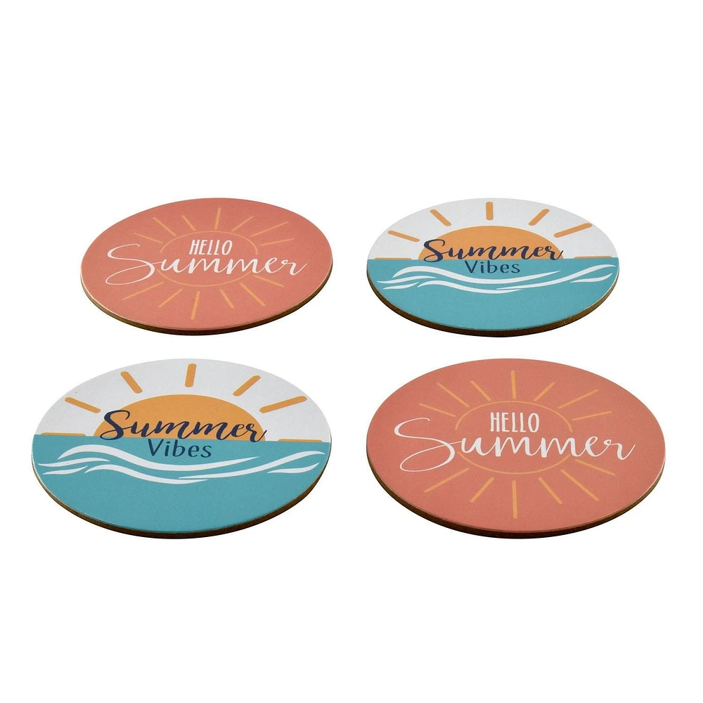 LOT DE 4 SOUS-VERRES HOMETREND